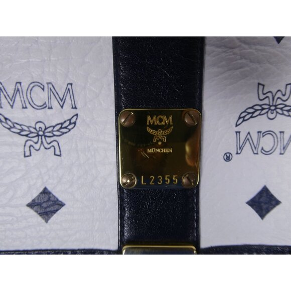 MCM Patricia Collection White‎ Tote Bag L2355 - Picture 8 of 8